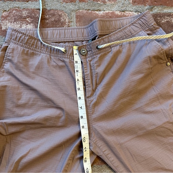 Vuori Women Ripstop Light Terracota Active Pants Size XL Drawstring and Zipper - Picture 9 of 13